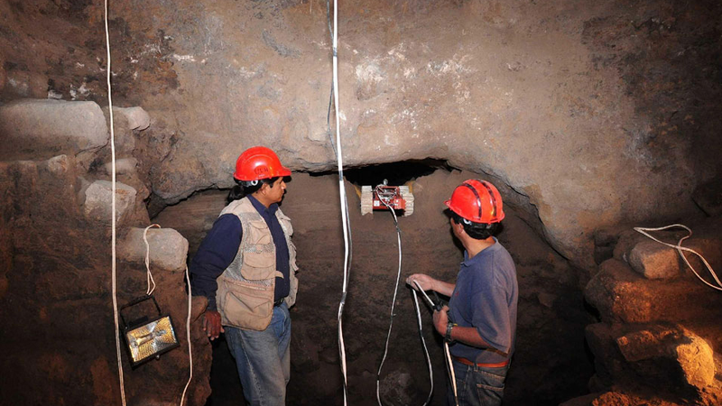Illustration for article titled Archaeologists Are Unlocking a 1900-Year-Old Burial Chamber's Secrets—With Drones